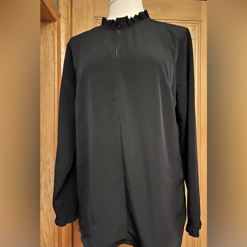 Black BANANA REPUBLIC long sleeve top L